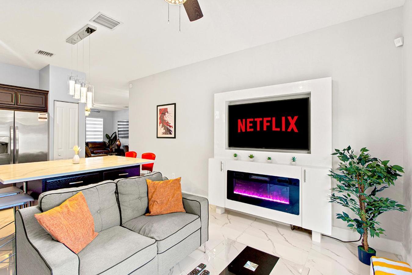 Lux Backyard/Heated Pool/Everglades/Speedway/Keys! Miami Bagian luar foto