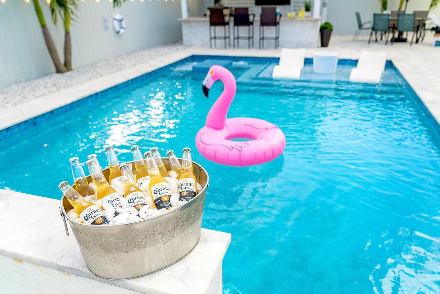 Lux Backyard/Heated Pool/Everglades/Speedway/Keys! Miami Bagian luar foto