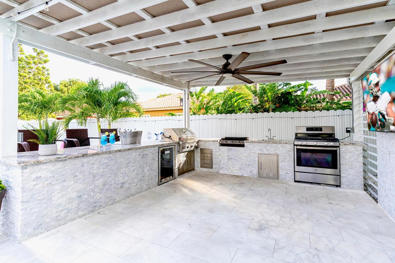 Lux Backyard/Heated Pool/Everglades/Speedway/Keys! Miami Bagian luar foto